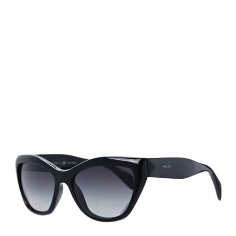 prada sunglasses spr 02q|PRADA Acetate Poeme Sunglasses SPR 02Q Black.